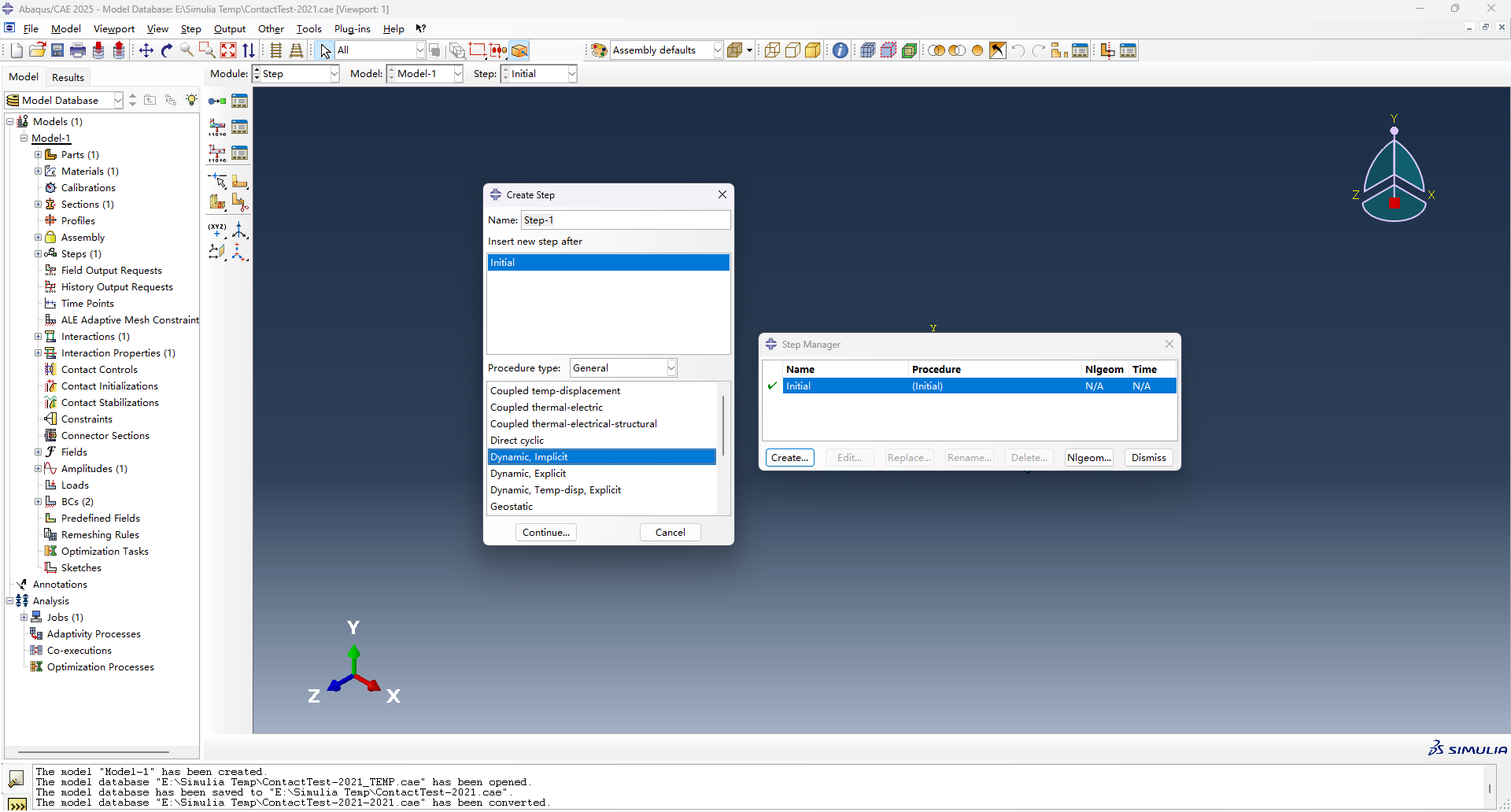 Abaqus隱式求解界面.png Abaqus隱式求解界面.png